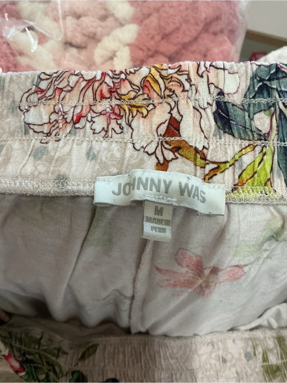 Johnny Was Floral Lounge Pants - Picture 3 of 4